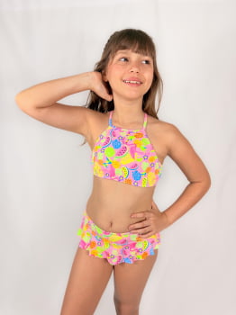 BIQUINI INFANTIL POLIESTER UV 50+ (REF.180F)
